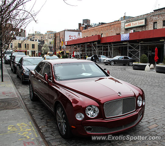 Bentley Mulsanne spotted in New York, New York