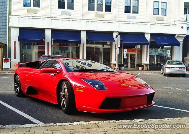 Lamborghini Murcielago spotted in Long Branch, New Jersey