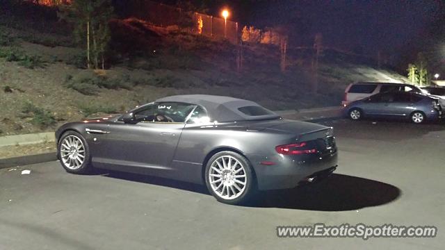 Aston Martin DB9 spotted in Riverside, California