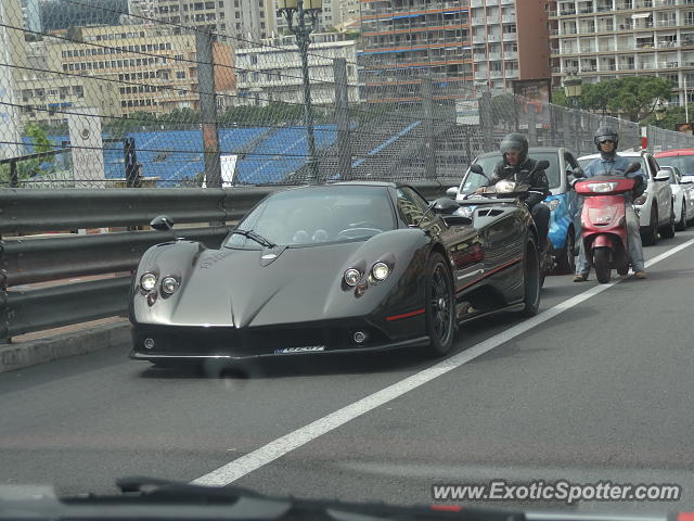 Pagani Zonda spotted in Monte carlo, Monaco