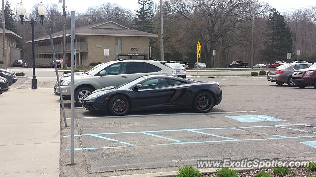 Mclaren MP4-12C spotted in East Lansing, Michigan