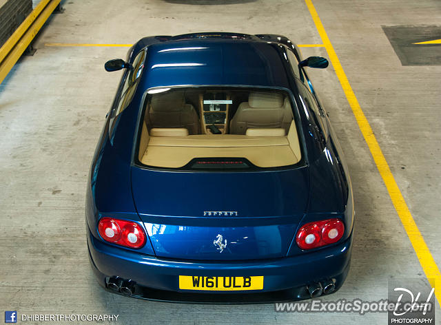 Ferrari 456 spotted in Manchester, United Kingdom