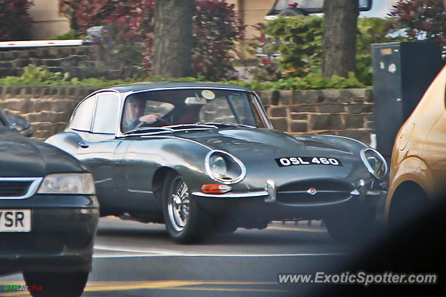 Jaguar E-Type spotted in Maidstone, United Kingdom