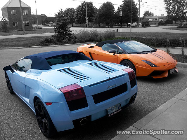 Lamborghini Gallardo spotted in London Ontario, Canada