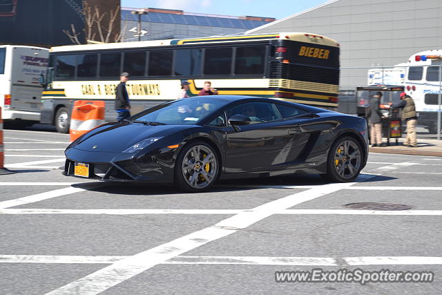 Lamborghini Gallardo spotted in New York, New York