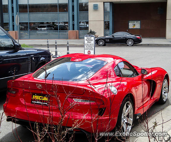 Dodge Viper spotted in Cherry Creek, Colorado