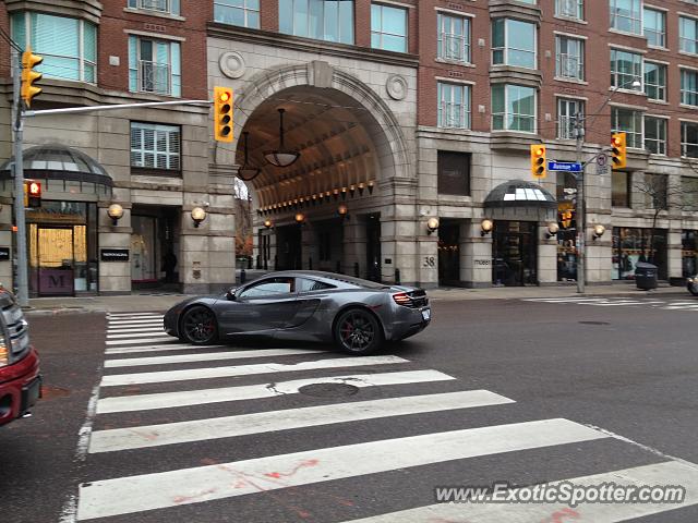 Mclaren MP4-12C spotted in Toronto, Canada