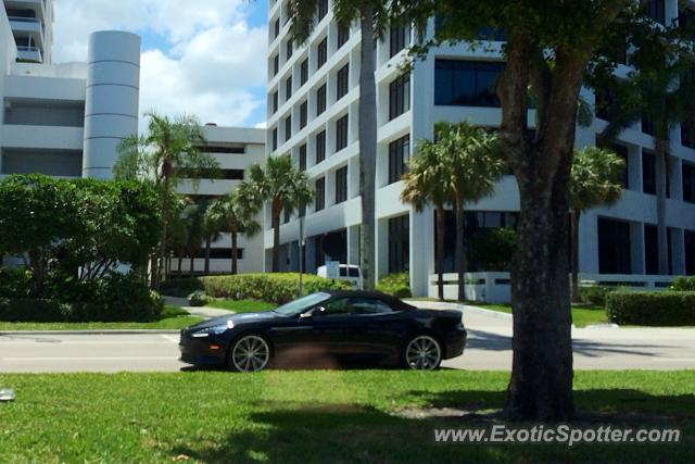 Aston Martin DBS spotted in West Palm Beach, Florida