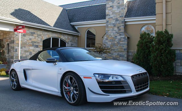Audi R8 spotted in Mequon, Wisconsin