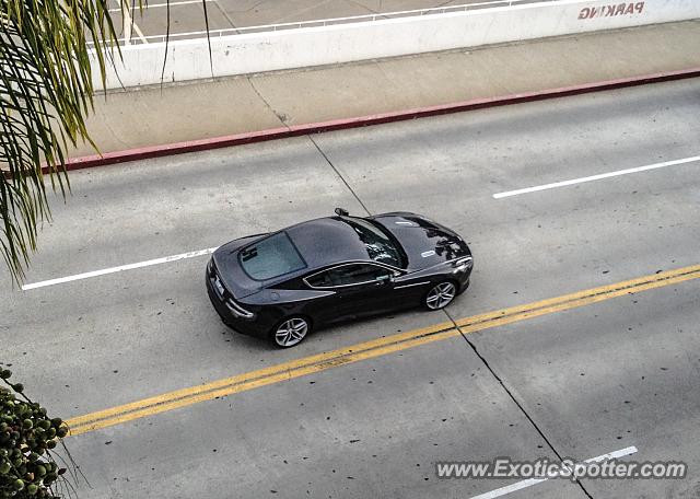 Aston Martin Virage spotted in Beverly Hills, California