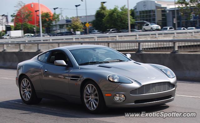 Aston Martin Vanquish spotted in Montreal, Canada
