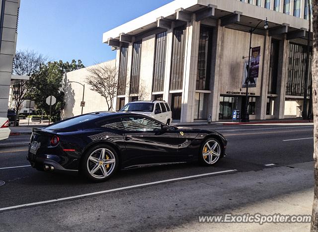 Ferrari F12 spotted in Beverly Hills, California