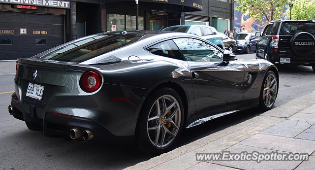 Ferrari F12 spotted in Montreal, Canada