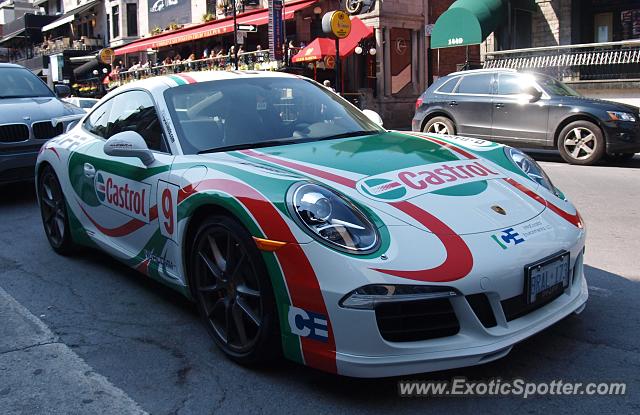 Porsche 911 spotted in Montreal, Canada
