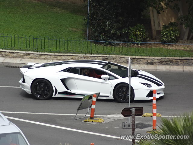 Lamborghini Aventador spotted in Monte carlo, Monaco