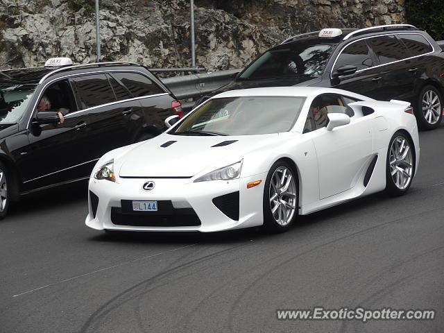 Lexus LFA spotted in Monte carlo, Monaco