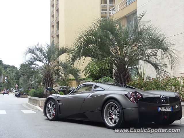 Pagani Huayra spotted in Monte carlo, Monaco