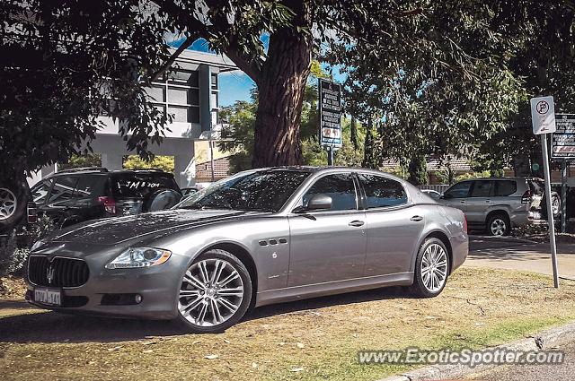 Maserati Quattroporte spotted in South Perth, Australia