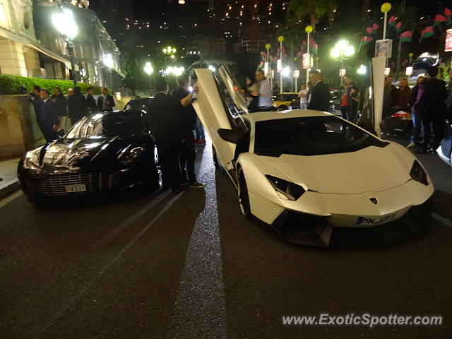 Aston Martin One-77 spotted in Monte carlo, Monaco