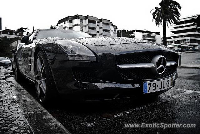 Mercedes SLS AMG spotted in Estoril, Portugal