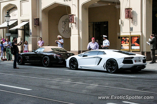 Lamborghini Aventador spotted in Munich, Germany
