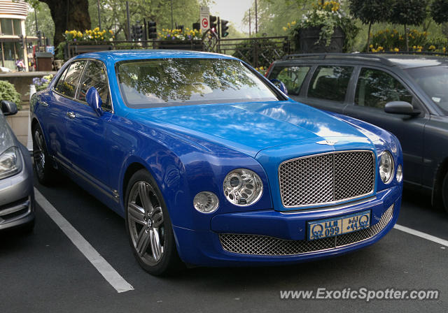 Bentley Mulsanne spotted in London, United Kingdom
