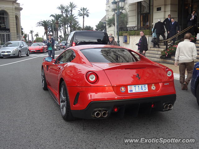 Ferrari 599GTO spotted in Monte carlo, Monaco