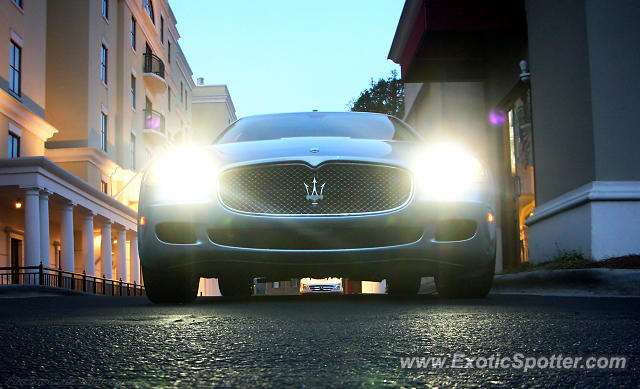 Maserati Quattroporte spotted in Charlotte, North Carolina