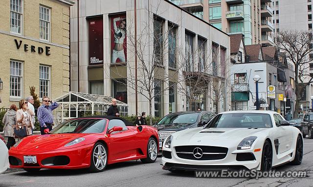 Mercedes SLS AMG spotted in Toronto, Canada