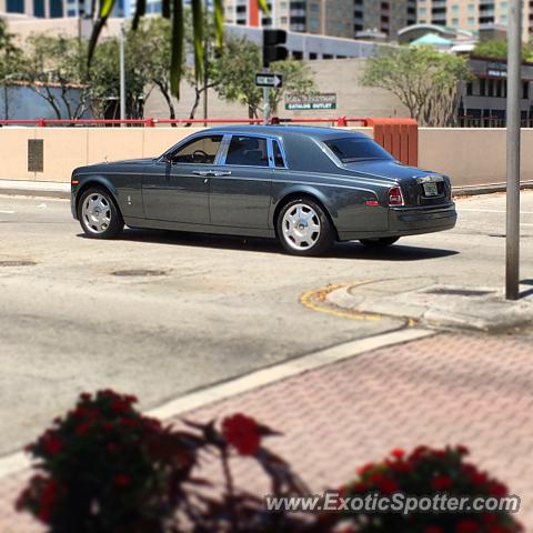 Rolls Royce Phantom spotted in Fort Lauderdale, Florida