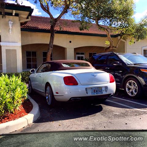 Bentley Continental spotted in Coral Springs, Florida