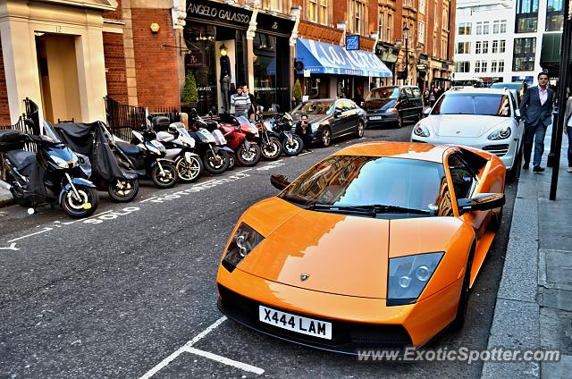 Lamborghini Murcielago spotted in London, United Kingdom