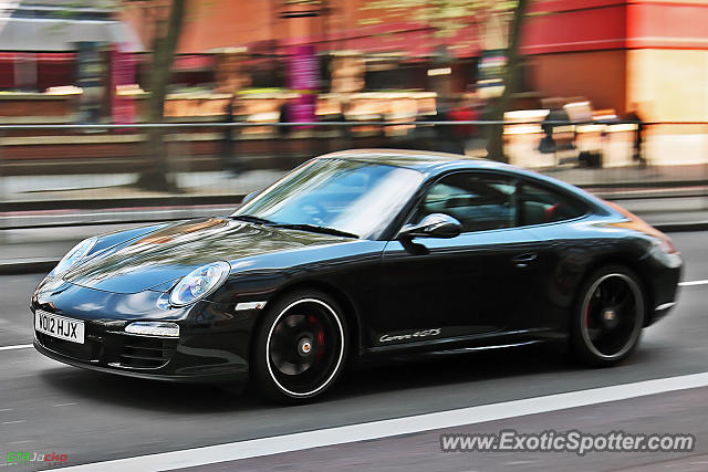 Porsche 911 spotted in London, United Kingdom