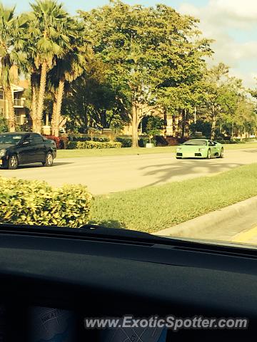 Lamborghini Murcielago spotted in Coral Springs, Florida
