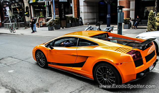 Lamborghini Gallardo spotted in Toronto, Canada