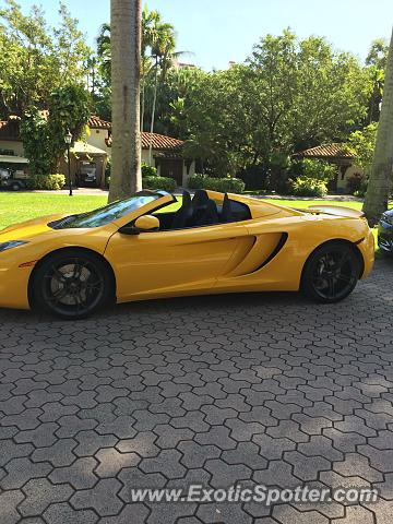 Mclaren MP4-12C spotted in Miami, Florida