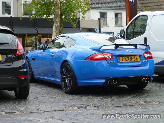 Jaguar XKR-S spotted in Terneuzen, Netherlands