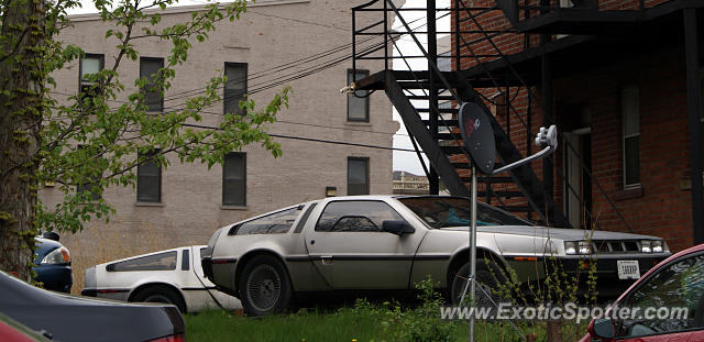 DeLorean DMC-12 spotted in Columbus, Ohio