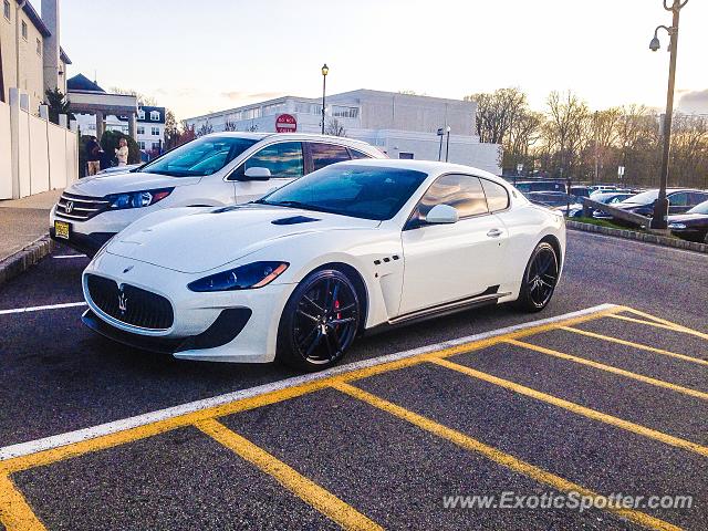 Maserati GranTurismo spotted in New jersey, New Jersey
