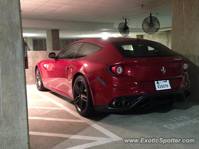 Ferrari FF spotted in Washington DC, United States