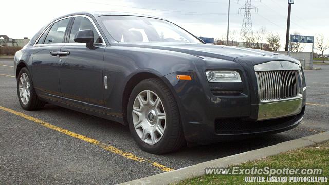 Rolls Royce Ghost spotted in Boucherville, Canada