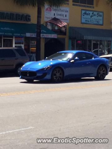 Maserati GranTurismo spotted in Fort Lauderdale, Florida
