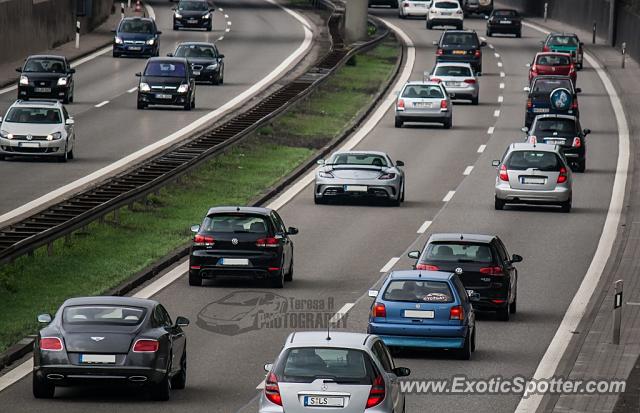 Mercedes SLS AMG spotted in A81, Germany