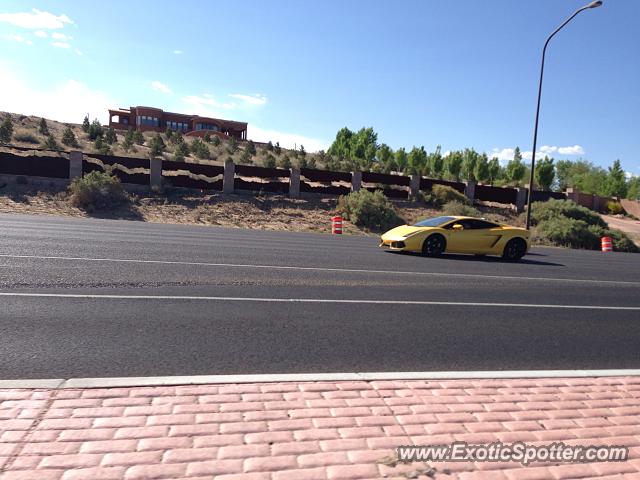 Lamborghini Gallardo spotted in Albuquerque, New Mexico