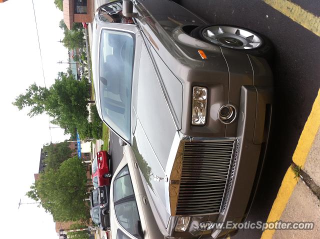 Rolls Royce Phantom spotted in Auburn, Maine