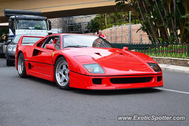 Ferrari F40 spotted in Monte Carlo, Monaco