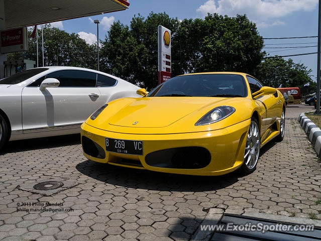 Ferrari F430 spotted in Jakarta, Indonesia