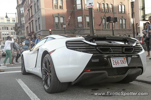 Mclaren MP4-12C spotted in Boston, Massachusetts