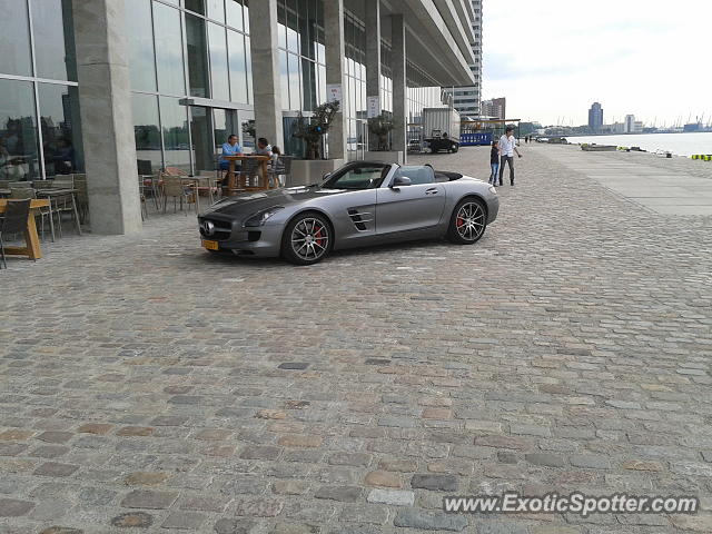 Mercedes SLS AMG spotted in Rotterdam, Netherlands