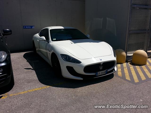 Maserati GranTurismo spotted in Udine, Italy
